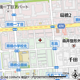 東京都江東区石島23周辺の地図