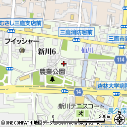 株式会社相和技術研究所　多摩事務所周辺の地図