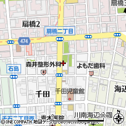 啓門塾周辺の地図