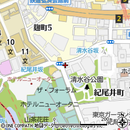 東京都千代田区紀尾井町3-1周辺の地図