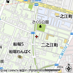 東京都江戸川区二之江町1374周辺の地図