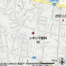 山梨県甲斐市中下条728周辺の地図