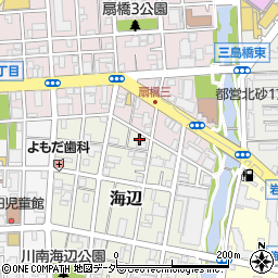東京都江東区海辺21周辺の地図