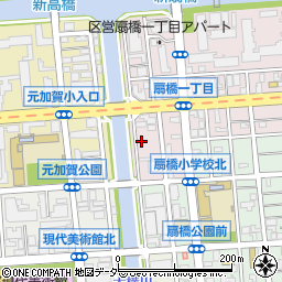 東京都江東区扇橋1丁目2-5周辺の地図