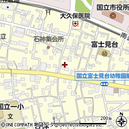 東京都国立市谷保7161-1周辺の地図