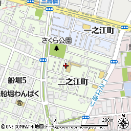 東京都江戸川区二之江町1377周辺の地図