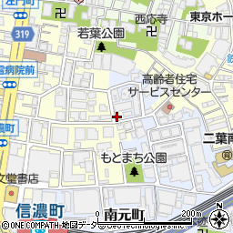 東京都新宿区信濃町24周辺の地図