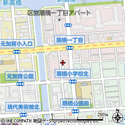 東京都江東区扇橋1丁目3-5周辺の地図