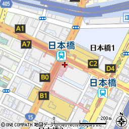 Natural　ART　Clinic　日本橋周辺の地図