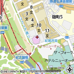 東京都千代田区紀尾井町6周辺の地図