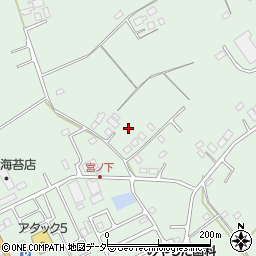 千葉県八街市文違周辺の地図