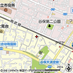 東京都国立市谷保5797周辺の地図