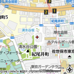 東京都千代田区紀尾井町3-10周辺の地図