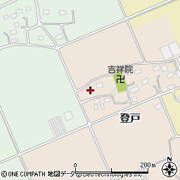 千葉県匝瑳市登戸17周辺の地図