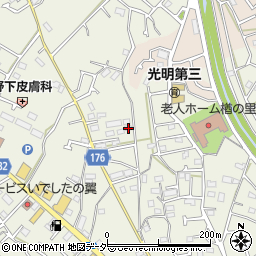 東京都八王子市楢原町880周辺の地図