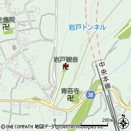 岩戸観音周辺の地図