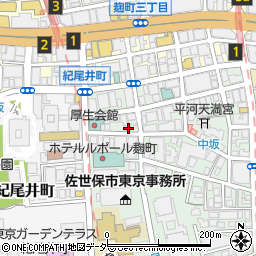 東京都千代田区平河町1丁目5-4周辺の地図