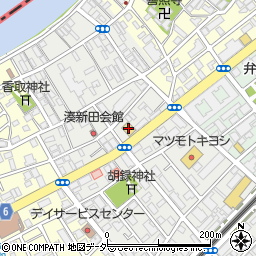 はま寿司行徳店周辺の地図