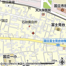 ラフォーレ国立周辺の地図