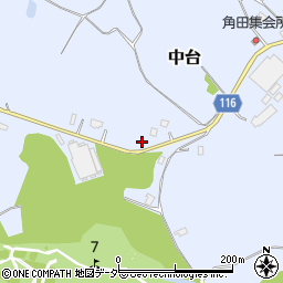 千葉県山武郡横芝光町中台524-9周辺の地図