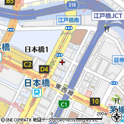 日本橋Ｄスクエア周辺の地図