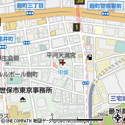東京都千代田区平河町1丁目7周辺の地図