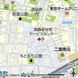 東京都新宿区若葉3丁目5周辺の地図