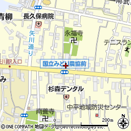 東京都国立市谷保6848周辺の地図