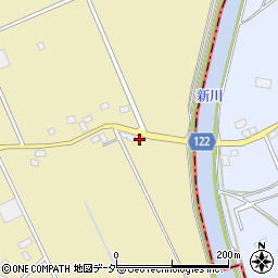 千葉県匝瑳市東小笹213周辺の地図