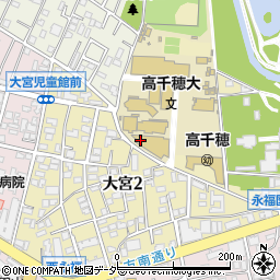 株式会社ロータス高千穂学園事業所周辺の地図