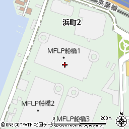 千葉県船橋市浜町周辺の地図
