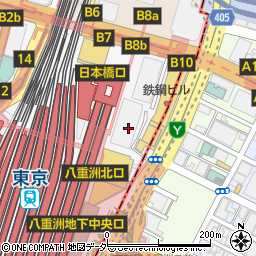 シャングリ・ラ　ホテル　東京周辺の地図