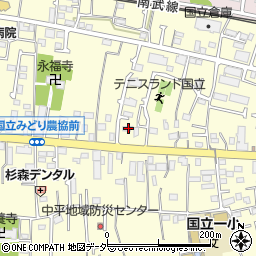 東京都国立市谷保7069周辺の地図