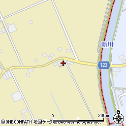 千葉県匝瑳市東小笹195-3周辺の地図