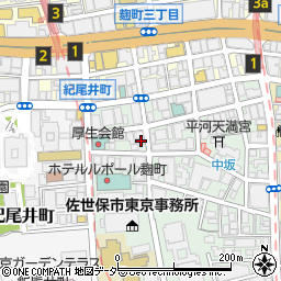 東京都千代田区平河町1丁目5-2周辺の地図
