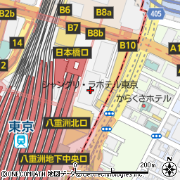 松阪牛・松阪ポーク しゃぶしゃぶ会席 おもき 東京駅八重洲店周辺の地図