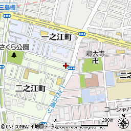 東京都江戸川区二之江町1362周辺の地図