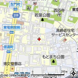 東京都新宿区信濃町23周辺の地図