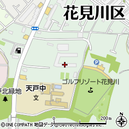 千葉市立　花見川第二中学校周辺の地図