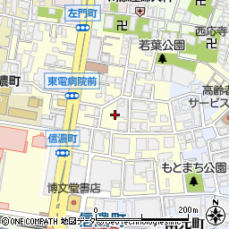 東京都新宿区信濃町22周辺の地図