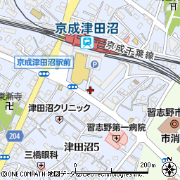 千葉薬事専門学校周辺の地図