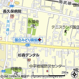 東京都国立市谷保6851周辺の地図