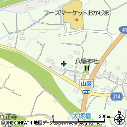 山梨県甲州市勝沼町山856周辺の地図