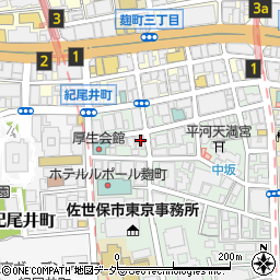 東京都千代田区平河町1丁目5-16周辺の地図