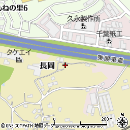 千葉県四街道市長岡318周辺の地図