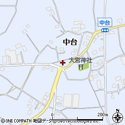 千葉県山武郡横芝光町中台1362周辺の地図