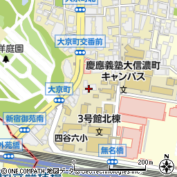 福岡銀行東京寮周辺の地図