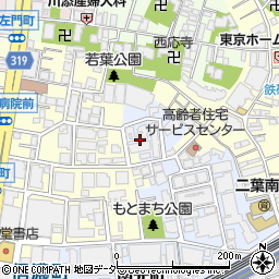 東京都新宿区南元町1周辺の地図