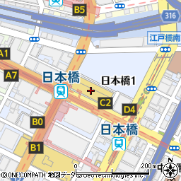 ＣＯＲＥＤＯ日本橋周辺の地図