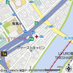 東京都中央区日本橋中洲2周辺の地図
